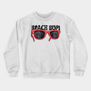 Beach Bum Sunglasses Crewneck Sweatshirt